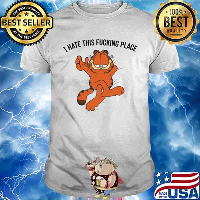 Cat I hate this fucking place shirt