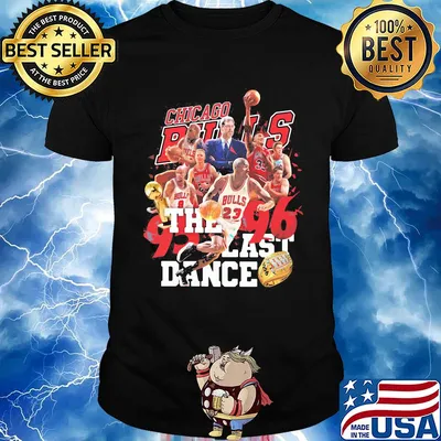 Chicago Bulls the 96 last dance shirt