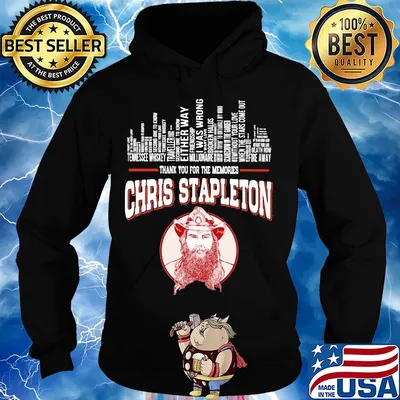 Chris Stapleton thank you for memories s Hoodie