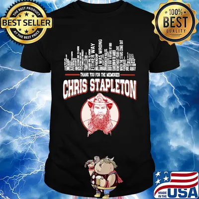 Chris Stapleton thank you for memories shirt