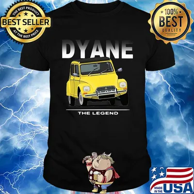 Citroen Dyane the legend shirt
