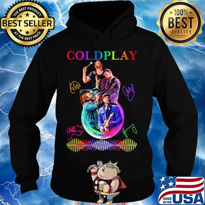 Coldplay band music signatures s Hoodie