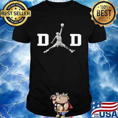 Dad michael jordan basketball shirt