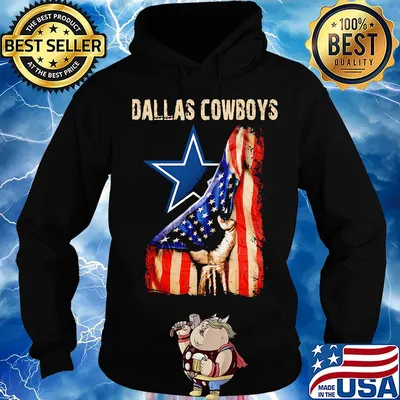 Dallas cowboys american flag independence day s Hoodie