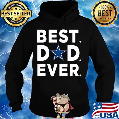 Dallas cowboys best dad ever happy father's day s Hoodie