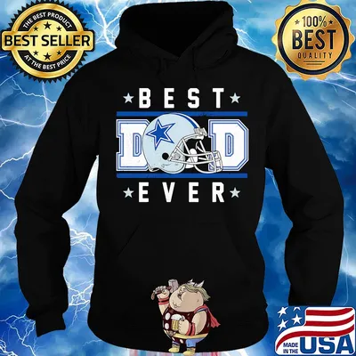 Dallas cowboys best dad ever happy father's day stars s Hoodie