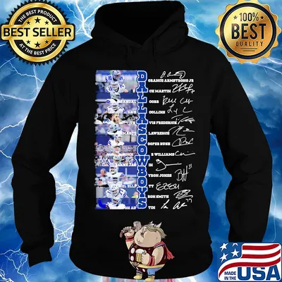 Dallas cowboys football team player signatures s Hoodie
