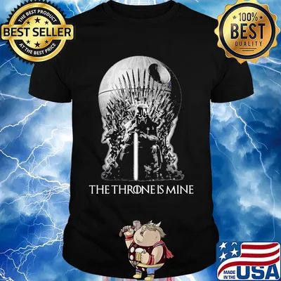 Darth Vader the throne is mine t shirt