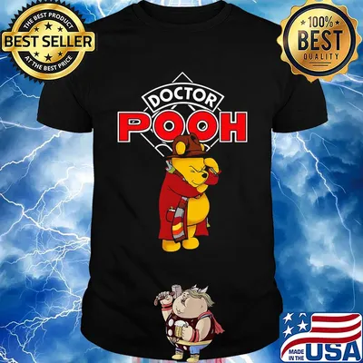 Doctor who and winnie the pooh crossover doctor pooh shirt