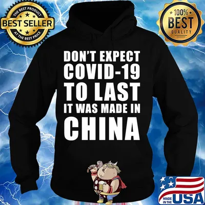 Don't expect covid 19 to last it was made in china s Hoodie