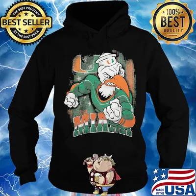 Duck player Miami hurricanes team football s Hoodie