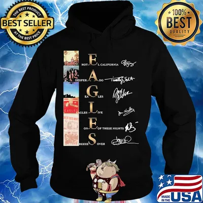 Eagles band players signatures s Hoodie