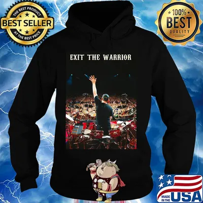 Exit the warrior the legend vertical poster s Hoodie