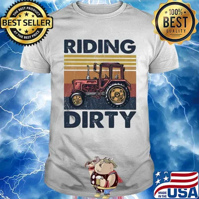 Farm riding dirty vintage shirt