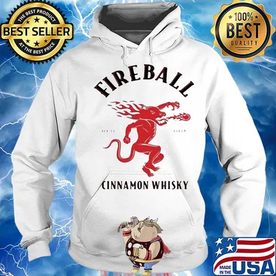 Fireball red hot cinnamon whisky s Hoodie