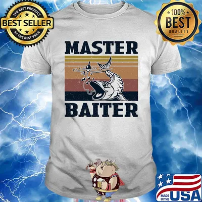 Fishing master baiter vintage shirt