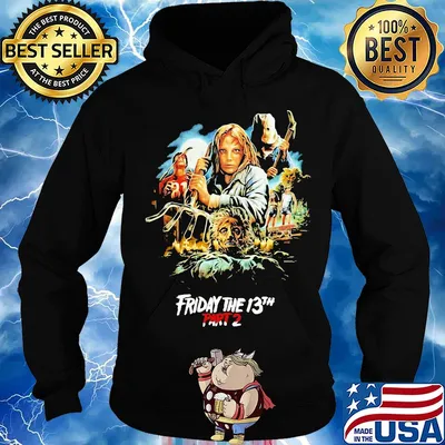 Friday the 13th part 2 horror movie s Hoodie