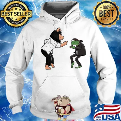 Frog piggy fiction dance s Hoodie
