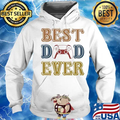 Game best dad ever happy father's day vintage s Hoodie