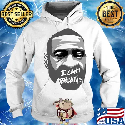 George Floyd I can't breathe art s Hoodie