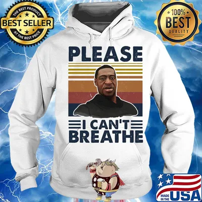 George Floyd please I can't breathe vintage s Hoodie