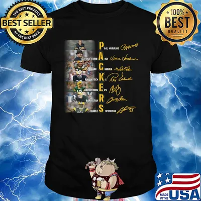Green Bay Packers Vince Lombardi signature shirt
