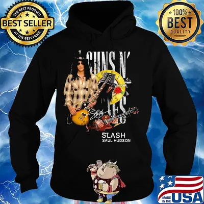 Guns N’ roses slash saul hudson guitar signature s Hoodie