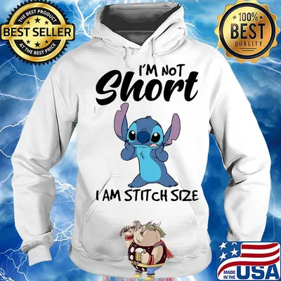 I'm not short I am stitch size s Hoodie