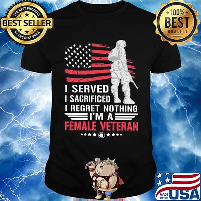 I served I secrificed American flag veteran Independence Day shirt