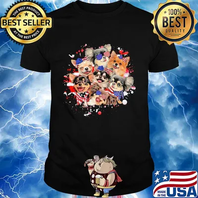 Independence Day chihuahua a happy life Shirt