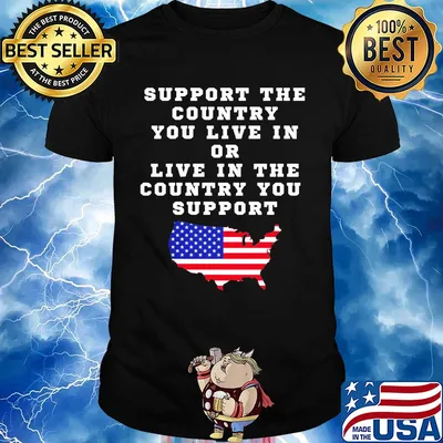 Independence Day support the country you live in or live in the country you support