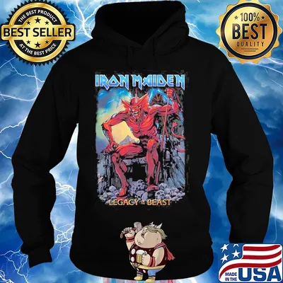 Iron maiden legacy of the beast light s Hoodie
