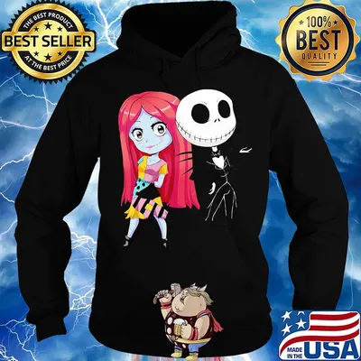 Jack skellington and sally nightmare before christmas s Hoodie