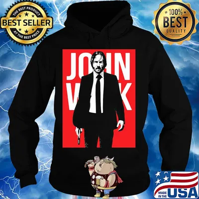 John wick keanu reeves art s Hoodie