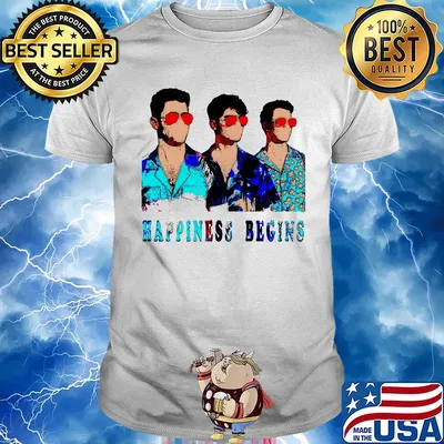 Jonas brothers happiness begins tour concert 2019 shirt