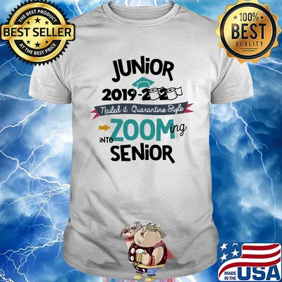 Junior 2019 2020 toilet paper nailed it quarantine style into zooming Sophomore shirt