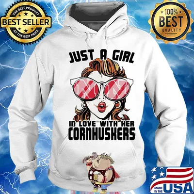 Just a girl in love with her nebraska cornhuskers s Hoodie