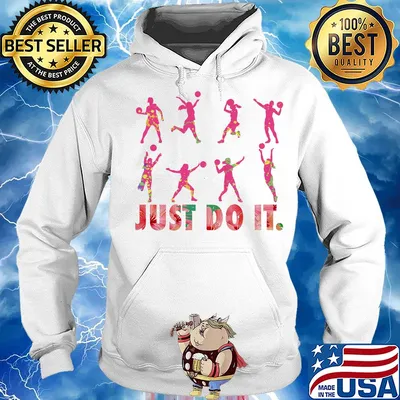Just do it volleyball s Hoodie