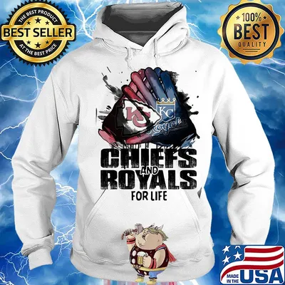 Kansas city chiefs and kansas city royals for life s Hoodie