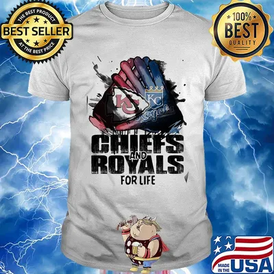 Kansas city chiefs and kansas city royals for life shirt