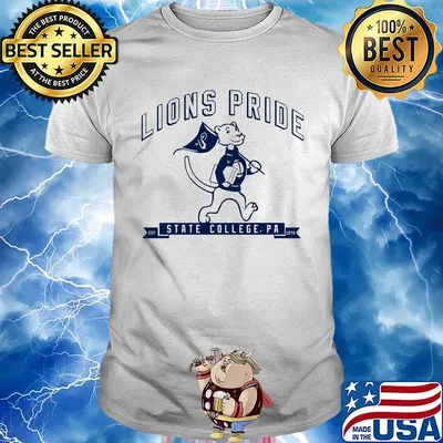 Lions pride state college est 1975 football shirt