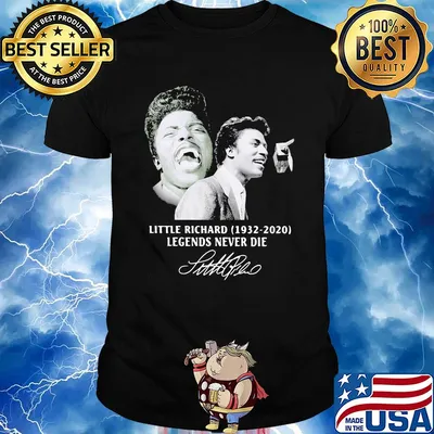 Little richard 1932 2020 legends never die signature smile shirt