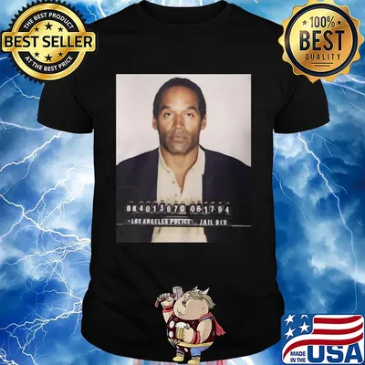 Los angeles police jail div oj simpson shirt