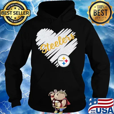 Love pittsburgh steelers football team heart diamond s Hoodie