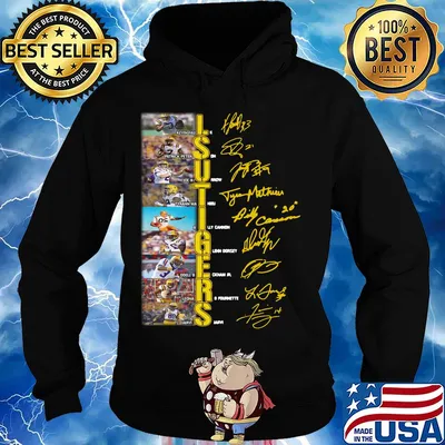 Lsu Tigers football team players signatures s Hoodie
