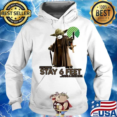 Master yoda mask dollar tree please remember stay 6 feet have a nice day jesus s Hoodie