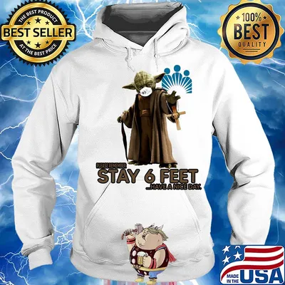 Master yoda mask kaiser permanente please remember stay 6 feet have a nice day jesus s Hoodie