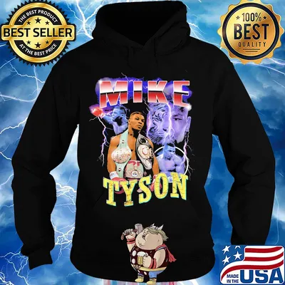 Mike Tyson vintage inspired 90’s s Hoodie