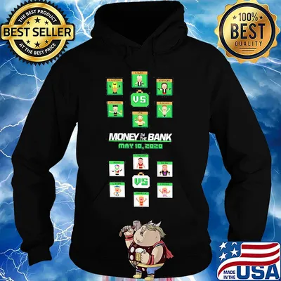 Money in the bank may 2020 8-bit tower s Hoodie