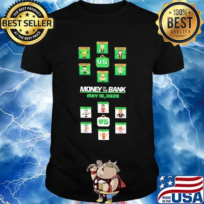 Money in the bank may 2020 8-bit tower shirt